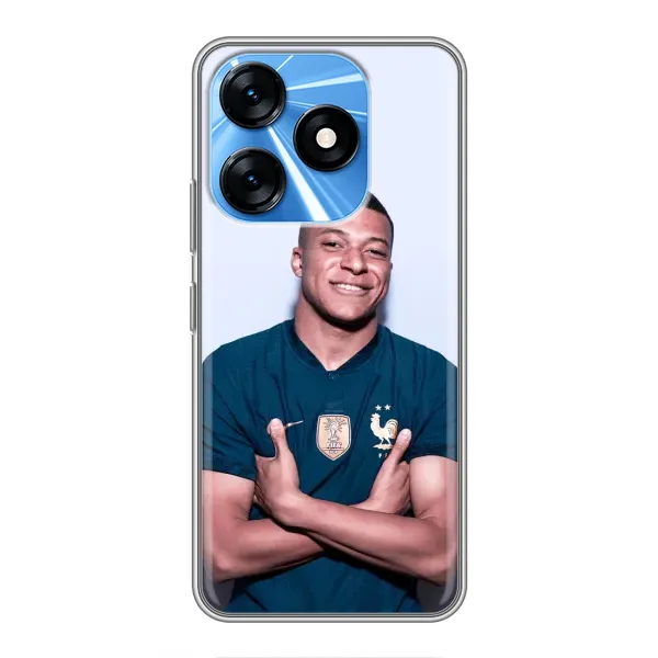 Чехол с рисунком «Мбаппешичка» для TECNO Spark 10 Чехол с рисунком «Мбаппешичка» для TECNO Spark 10