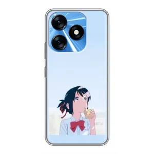 Чехол с персонажами АНИМЕ на TECNO Spark 10 (Мицуха)