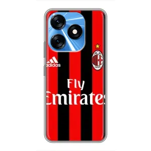 Чехлы с ТОП Футбольными клубами на TECNO Spark 10 (Milan)