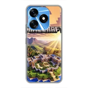 Чохол майнкрафт для TECNO Spark 10 (MINECRAFT)