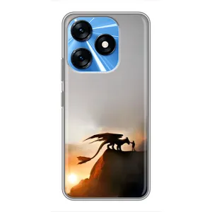 Чехол дракон Беззубик для TECNO Spark 10 (Мультиик Беззубик)