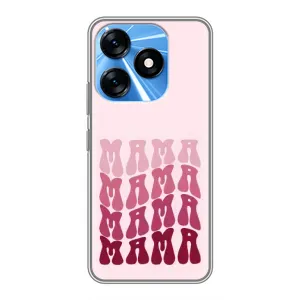 Чохли на день мами на Техно Спарк 10 (Напис мама)