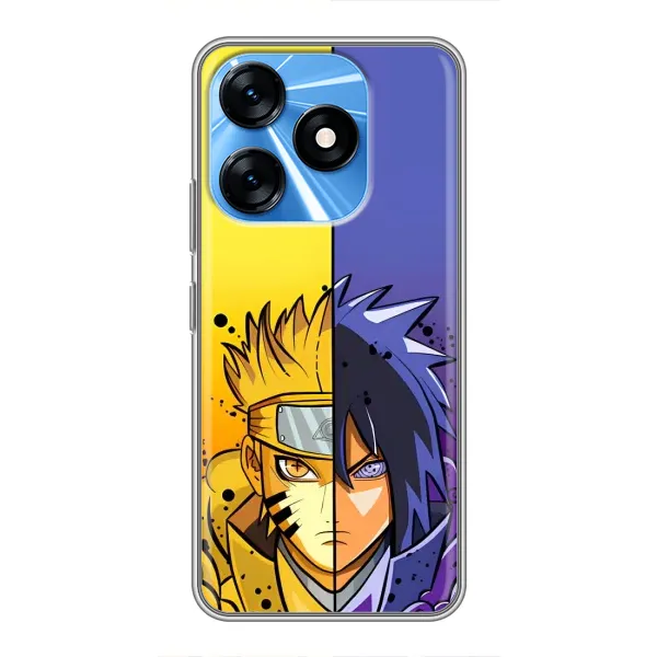 Чехол с рисунком «Naruto Vs Sasuke» для TECNO Spark 10 Чехол с рисунком «Naruto Vs Sasuke» для TECNO Spark 10