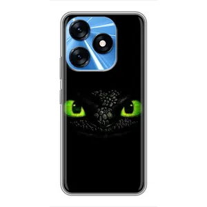 Чехол дракон Беззубик для TECNO Spark 10 (Глаза Беззубика)