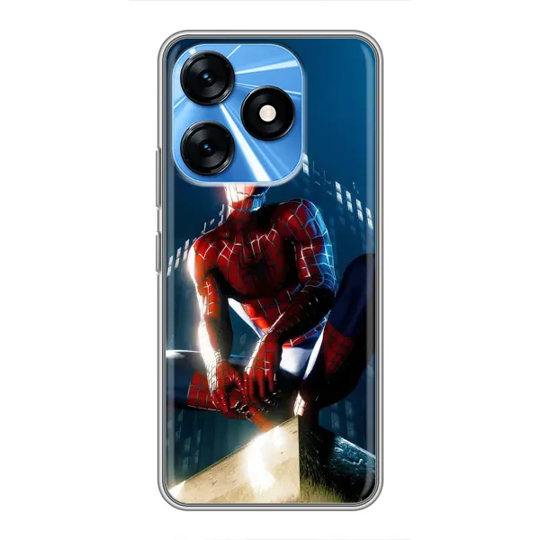 Чехол с рисунком «Паук на доме» для TECNO Spark 10 Чехол с рисунком «Паук на доме» для TECNO Spark 10