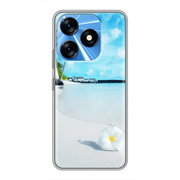 Чехол с рисунком «Пляж» для TECNO Spark 10 Чехол с рисунком «Пляж» для TECNO Spark 10