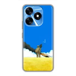 Чохли на військову тематику для TECNO Spark 10 (Влучання)