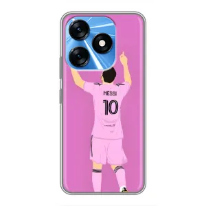 Чохли Лео Мессі в Маямі на TECNO Spark 10 (Святкування Мессі)