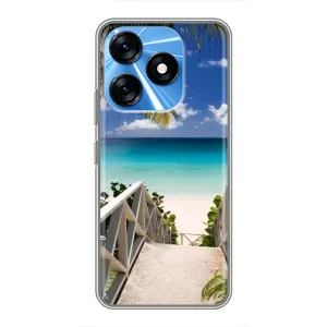 Летний Чехол на TECNO Spark 10 (Рай)