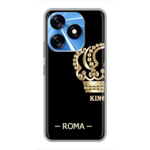 Чехлы с ТОП Футбольными клубами на TECNO Spark 10 (Roma)