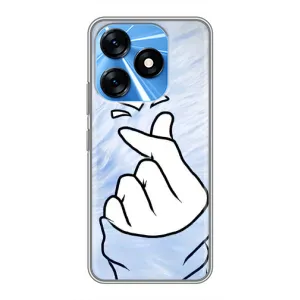 Чехлы (Знак сердечка) на TECNO Spark 10