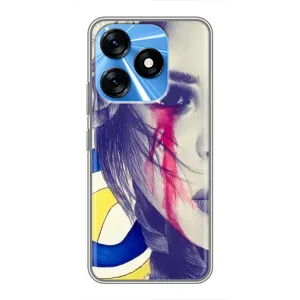 Чехол на TECNO Spark 10 Украинский дизайн (Слезы Украины)