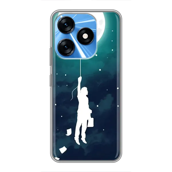 Чехол с рисунком «To The moon» для TECNO Spark 10 Чехол с рисунком «To The moon» для TECNO Spark 10