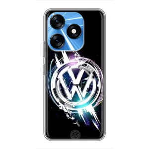 Чехол "Фольксваген" для TECNO Spark 10 (Volkswagen на черном)