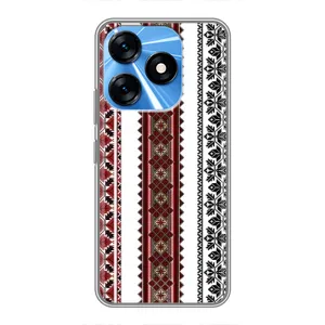 Силіконовый Чохол на TECNO Spark 10 з картинкой Вишиванки (Вишиваночки)