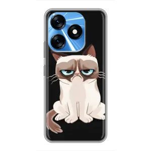 Чехол на тематику: Коты для TECNO Spark 10 (Взгляд кота)