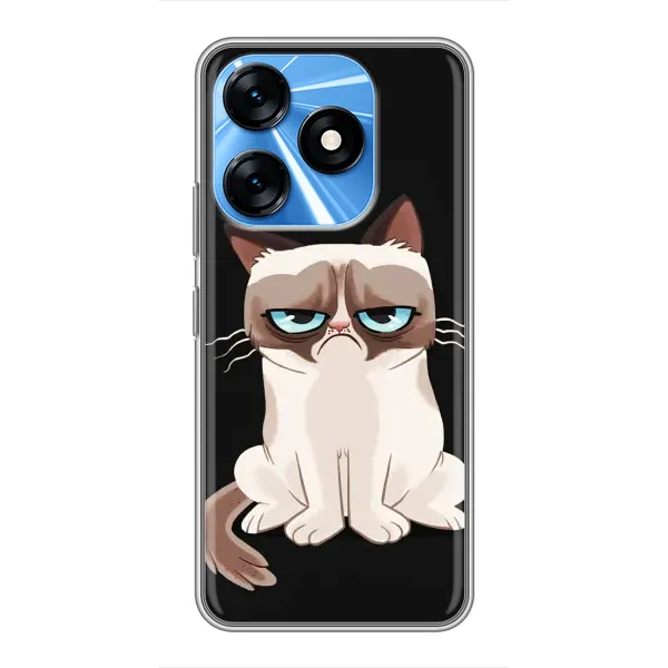 Чехол с рисунком «Взгляд кота» для TECNO Spark 10 Чехол с рисунком «Взгляд кота» для TECNO Spark 10