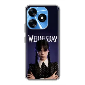 Чохол з картинкою Венсдей на TECNO Spark 10 (Wednesdey)