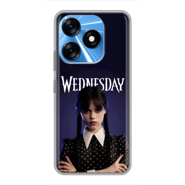 Чехол с рисунком «Wednesdey» для TECNO Spark 10