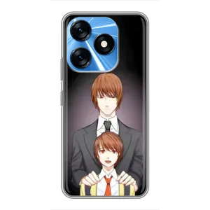 Чехол с персонажами АНИМЕ на TECNO Spark 10 (Ягами вырос)