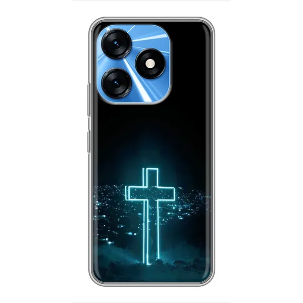 Чехол с рисунком «Яркий Крест» для TECNO Spark 10 Чехол с рисунком «Яркий Крест» для TECNO Spark 10