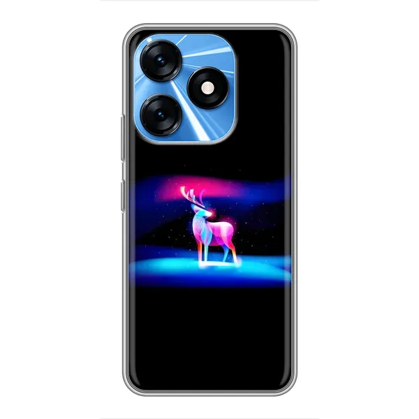 Чехол с рисунком «Яркий олень» для TECNO Spark 10 Чехол с рисунком «Яркий олень» для TECNO Spark 10