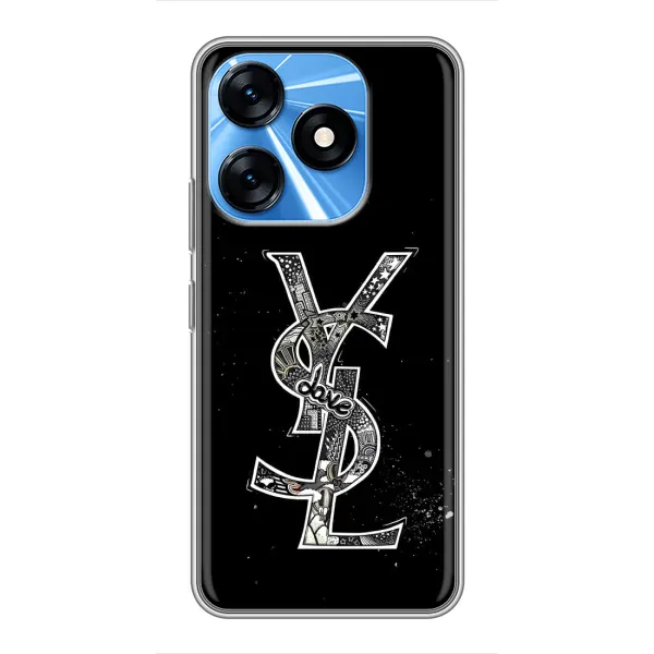 Чехол с рисунком «YSL» для TECNO Spark 10 Чехол с рисунком «YSL» для TECNO Spark 10