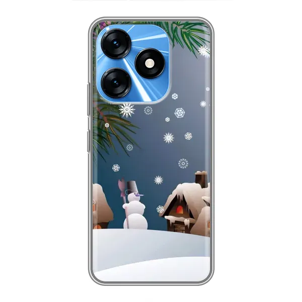 Чехол с рисунком «Зима» для TECNO Spark 10 Чехол с рисунком «Зима» для TECNO Spark 10