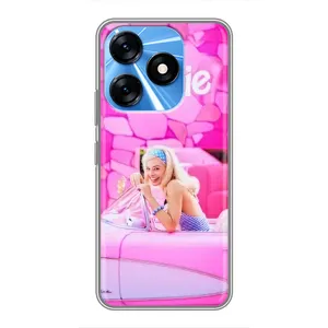 Силіконовый Чохол Барбі фільм на TECNO Spark 10 (Зставка)