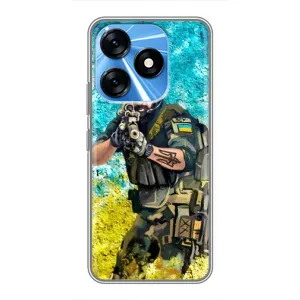 ЗСУ Чехлы (TPU) для TECNO Spark 10 (ЗСУ  Воин)
