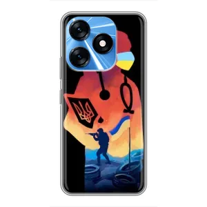 ЗСУ Чехлы (TPU) для TECNO Spark 10 (ЗСУ Врач)