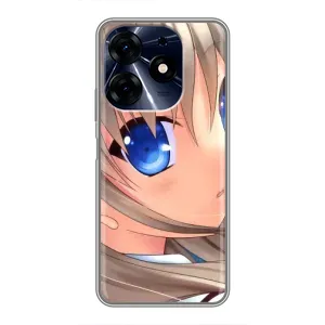 Чехол с персонажами АНИМЕ на TECNO Spark 10c (Аниме Шарлотта)