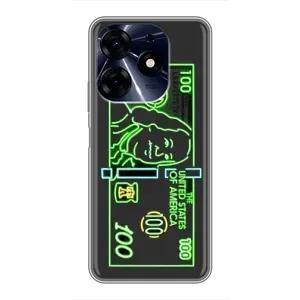 Чохол (Дорого-богато) на TECNO Spark 10c (Бакси)
