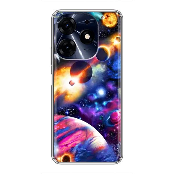 Чехол с рисунком «Космический мир» для TECNO Spark 10c Чехол с рисунком «Космический мир» для TECNO Spark 10c