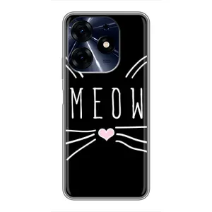 Бампер с изображением Котиков для Техно Спарк 10с (КОТИК MEOW)