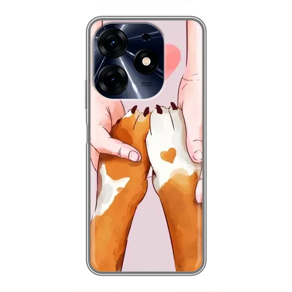 Чехол с рисунком «Любовь к собакам» для TECNO Spark 10c Чехол с рисунком «Любовь к собакам» для TECNO Spark 10c