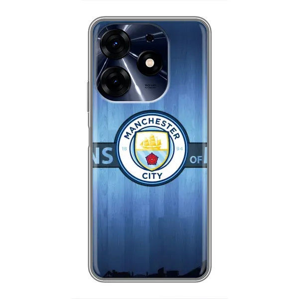 Чехол с рисунком «ManCity» для TECNO Spark 10c