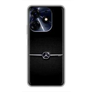 Силіконовий бампер з картинкою машини на TECNO Spark 10c (Mercedes)