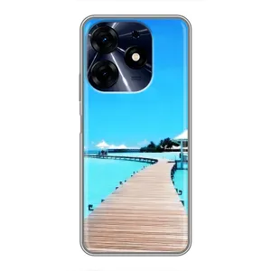 Летний Чехол на TECNO Spark 10c (Набережная)