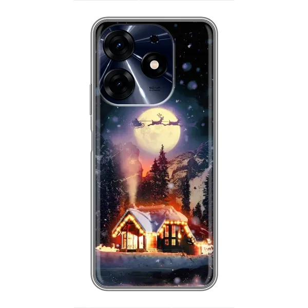 Чехол с рисунком «Настроение зимнее» для TECNO Spark 10c Чехол с рисунком «Настроение зимнее» для TECNO Spark 10c
