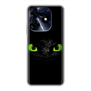 Чехол дракон Беззубик для TECNO Spark 10c (Глаза Беззубика)