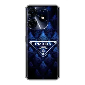 Чехол (Dior, Prada, YSL, Chanel) для TECNO Spark 10c (Прада)