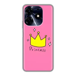 Девчачий Чехол для TECNO Spark 10c (Princess)