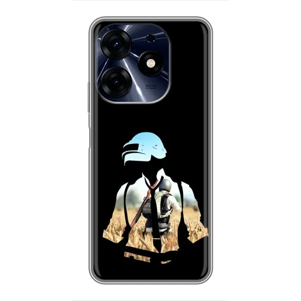 Чехол с рисунком «Пубг мен» для TECNO Spark 10c Чехол с рисунком «Пубг мен» для TECNO Spark 10c