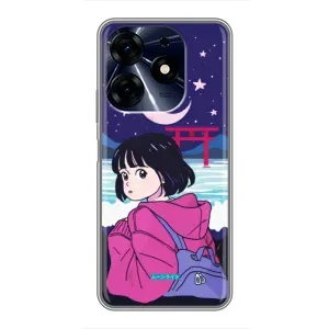 Чехол с персонажами АНИМЕ на TECNO Spark 10c (Синобу Миякэ)