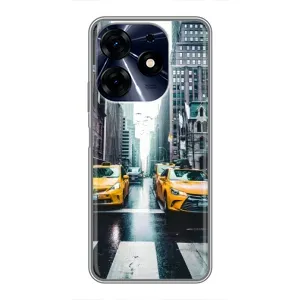Силіконовий бампер (Працівники) на TECNO Spark 10c (Таксі)