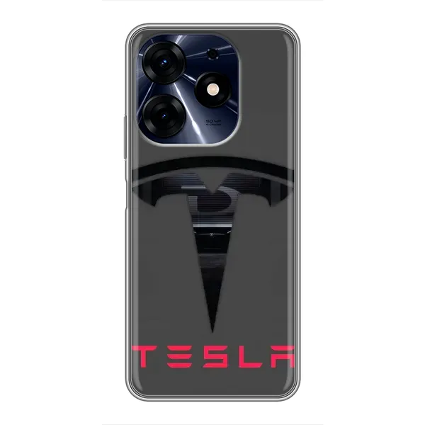Чехол с рисунком «Logo TESLA» для TECNO Spark 10c Чехол с рисунком «Logo TESLA» для TECNO Spark 10c