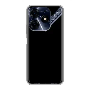 Силиконовый Чехол на TECNO Spark 10c (Воротник вышиванки)