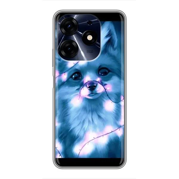 Чехол с рисунком «Яркая Лиса» для TECNO Spark 10c Чехол с рисунком «Яркая Лиса» для TECNO Spark 10c