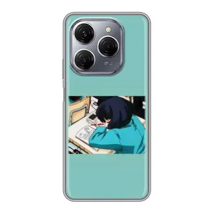 Чехол с персонажами АНИМЕ на TECNO Spark 20 Pro (Аканэ Тэндо)